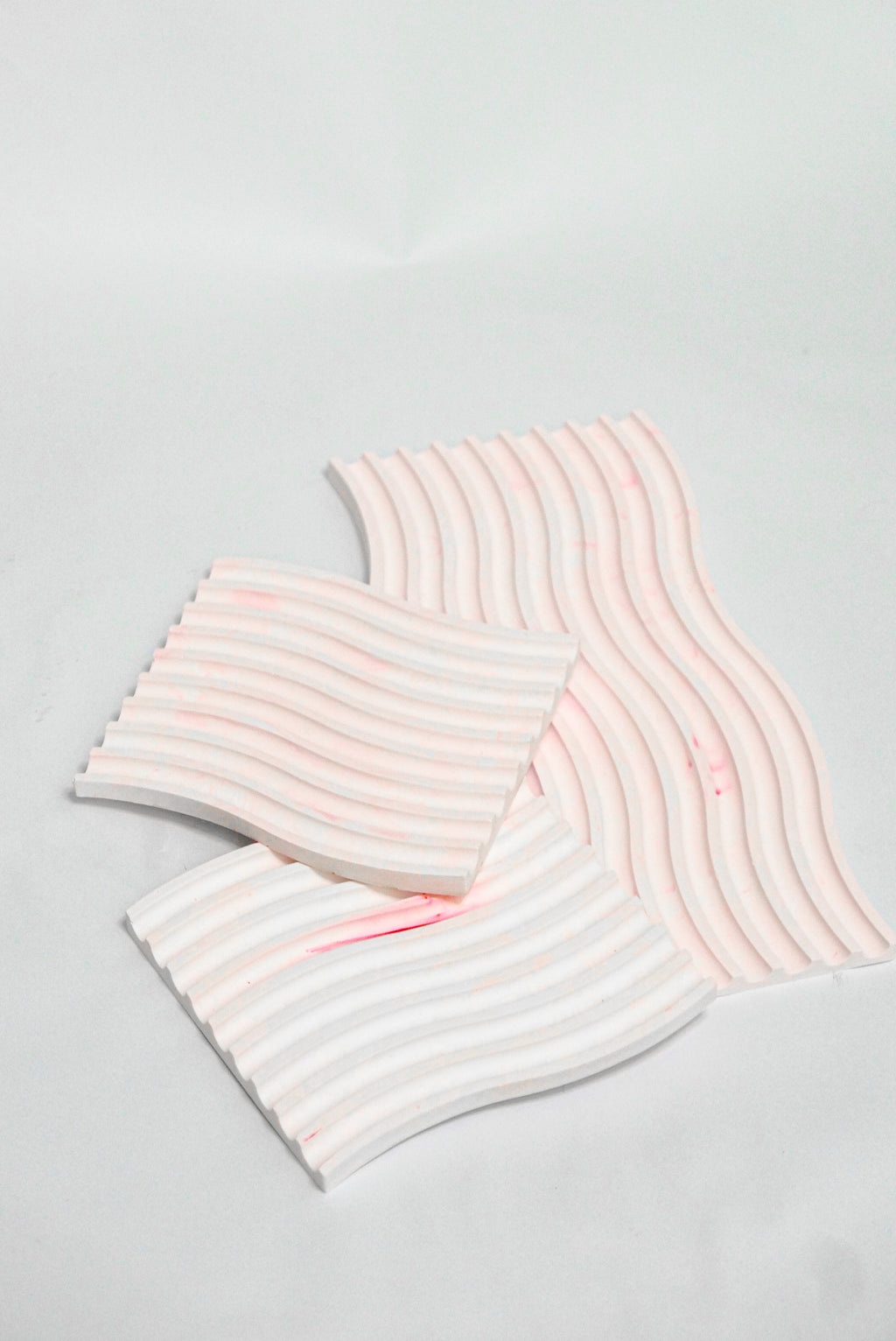 Stripes Trinket Tray - Pink